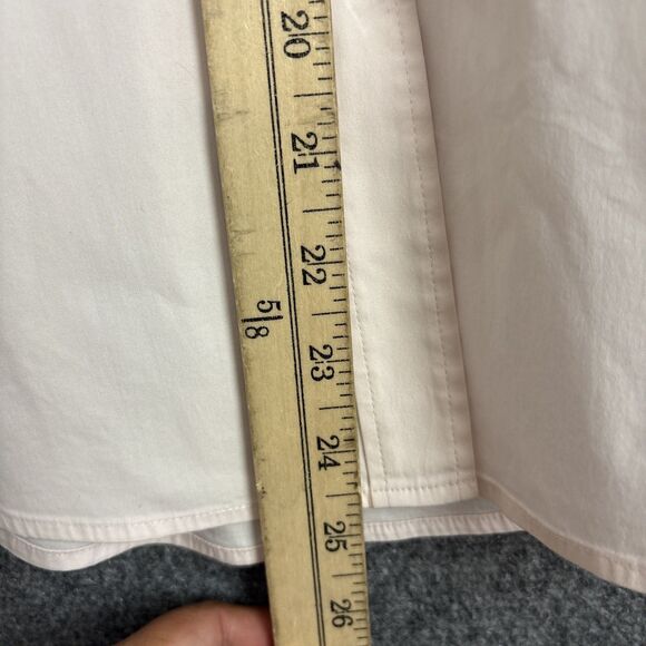 Theory Larissa Top Blouse Womens Size L Pink Classic Smart Minimalist Capsule - Picture 3 of 9